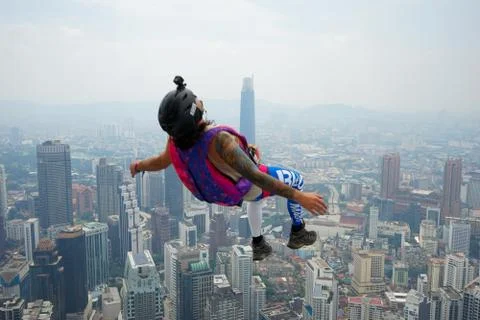 Base Jumpers Stock Photos