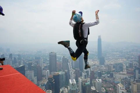 Base Jumpers Stock Photos