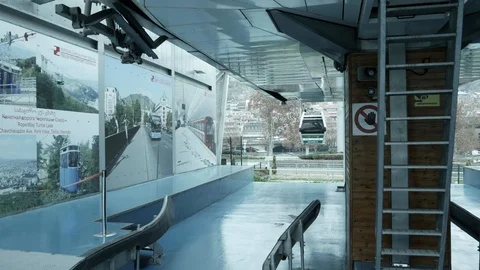 At the base of the lift Stock Footage 105293737