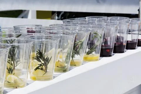 Base for making cocktails Stock Photos