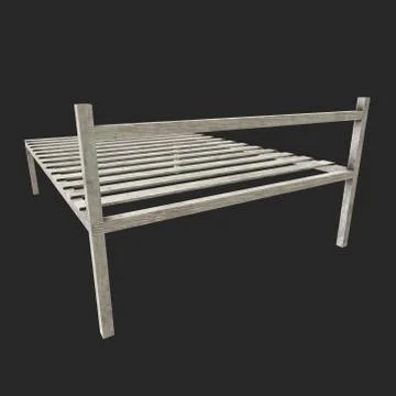 Base orthopedic bed Stock Illustration