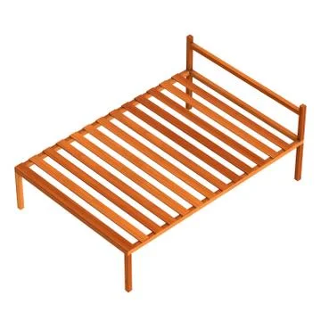 Base orthopedic bed Stock Illustration