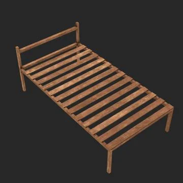 Base orthopedic bed Stock Illustration