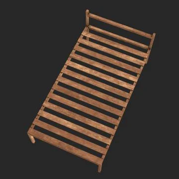 Base orthopedic bed Stock Illustration