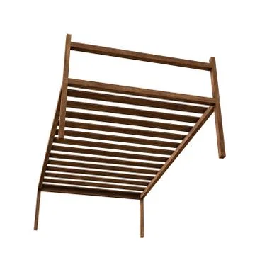 Base orthopedic bed Stock Illustration