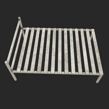 Base orthopedic bed Stock Illustration