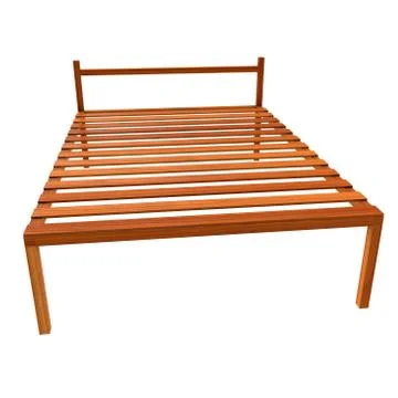 Base orthopedic bed Stock Illustration