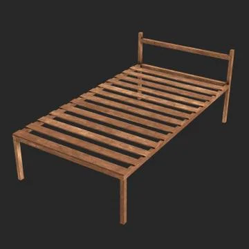 Base orthopedic bed Stock Illustration