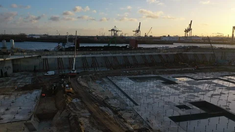 Base plate elbe Stock Footage 103959143