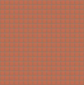 Base texture brick wall made of square elements of red terracotta color イラスト素材
