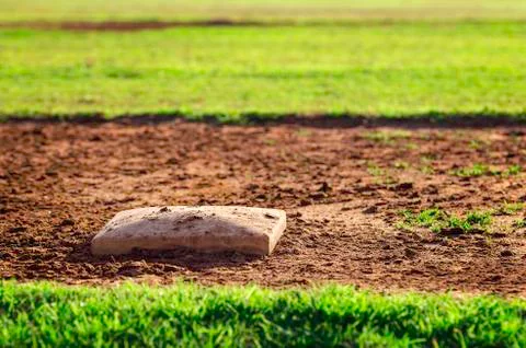 Basebal base Stock Photos