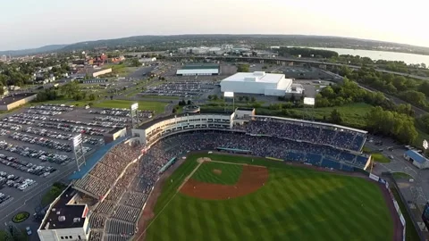 Baseball Aerial Stock Footage 202690855