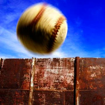 Baseball in Air Stock Photos