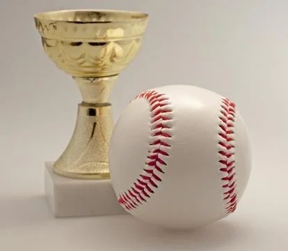 Baseball and cup Stock Photos