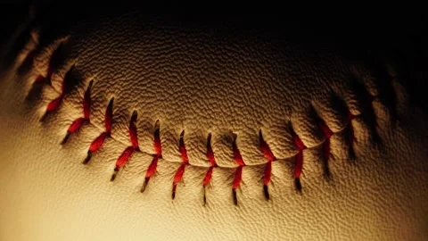 A baseball and equipment with a moving light follow Video stock 224319379