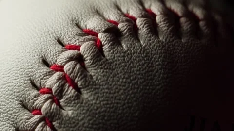 A baseball and equipment with a moving light follow Stock Footage 224319910