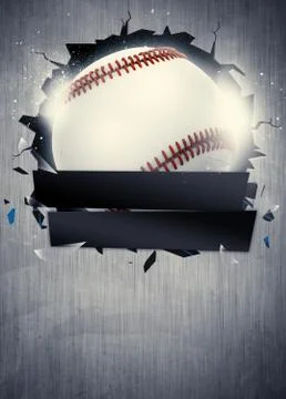Baseball background Stock Illustration