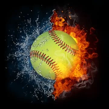 Baseball Ball Stock Illustration