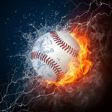 Baseball Ball Stock Illustration