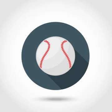 Baseball ball Stock Illustration