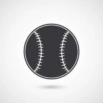 Baseball Ball Stock Illustration