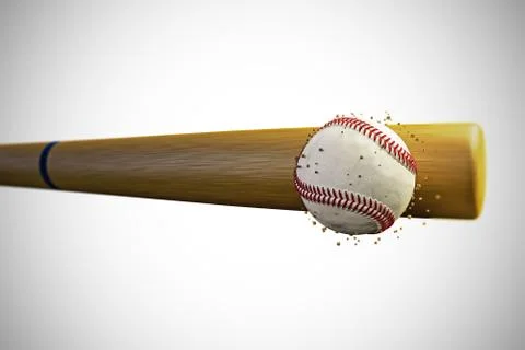 Baseball ball Stock Illustration