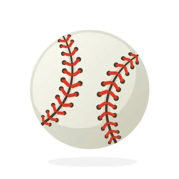 Baseball ball Stock Illustration