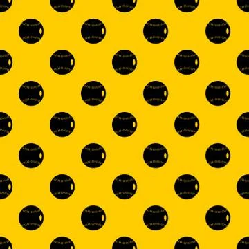 Baseball ball pattern vector Stock Illustration