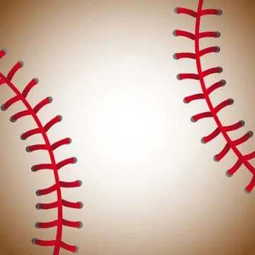 Baseball ball texture background, old. vector illustration Stock Illustration