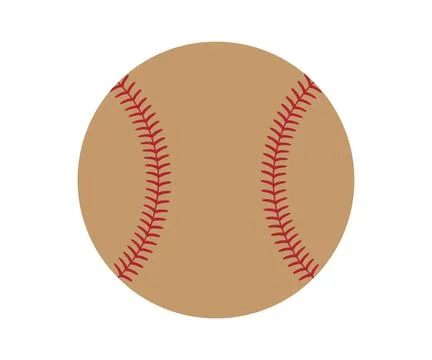 Baseball balls. Set of softballs. Outline and glyph softballs. Stock Illustration