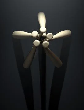 Baseball Bat Circle Dramatic Stock Illustration