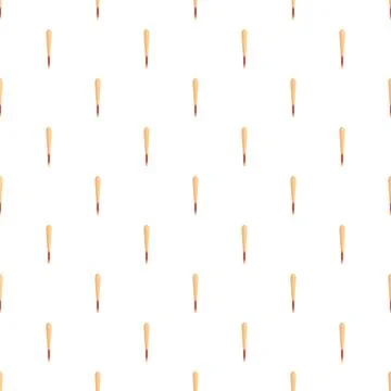 Baseball bat equipment forming seamless sport pattern background イラスト素材