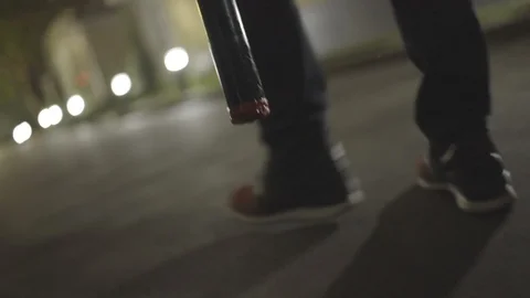 Baseball bat Stock Footage 124301443