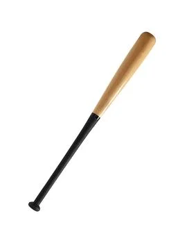 Baseball bat isolated Stock Photos