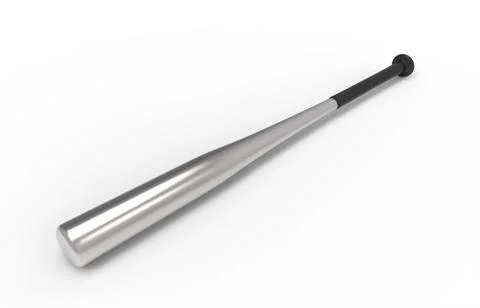 Baseball Bat - Metal Stock Illustration