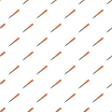 Baseball bats repeating pattern for sports background Stock Illustration