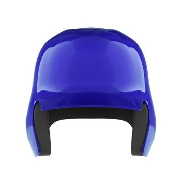 Baseball batting helmet Stock Illustration