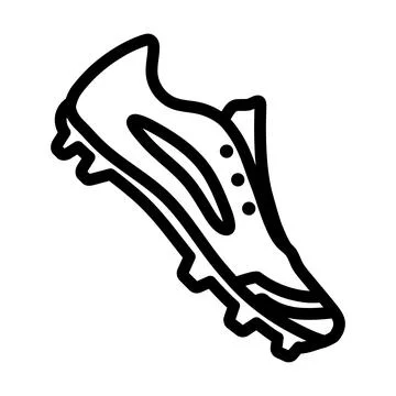 Baseball Boot Icon Stock Illustration