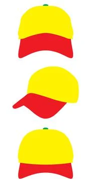 Baseball cap design vector Stock Illustration