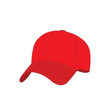 Baseball cap icon. flat vector illustration isolate on a white background Illustrazione stock
