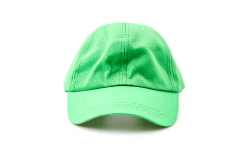 Baseball cap isolated white background Stock Photos