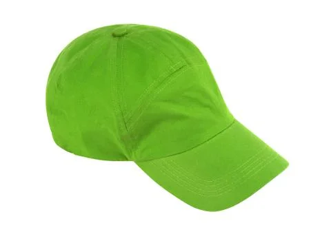 Baseball cap isolated on white background w/ clipping path Stock Photos