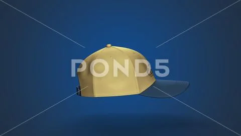 Baseball Cap Mockup Embroidery Logo Branding PSD Template