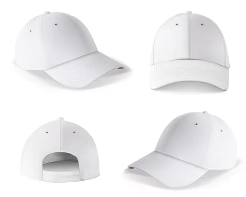 Baseball cap template vector illustation Illustrazione stock