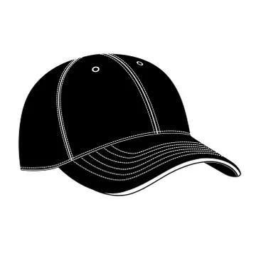 Baseball cap vector Illustrazione stock
