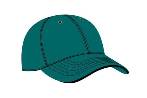 Baseball cap vector Illustrazione stock