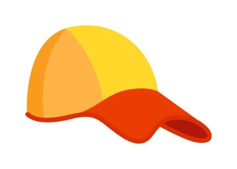 Baseball cap vector illustration Illustrazione stock