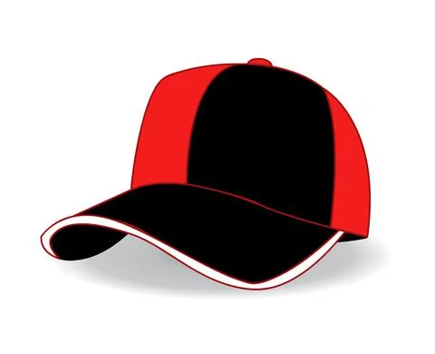 Baseball cap vector illustration on white Stock Illustration