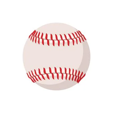 Baseball cartoon icon Illustrazione stock