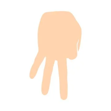Baseball Catcher Gesture Icon Stock Illustration